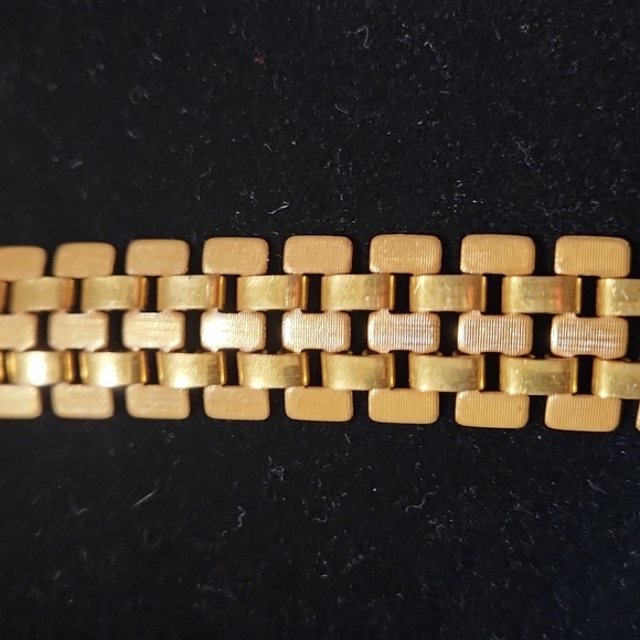 Miriam Haskell vintage Panther link necklace - Picture 4 of 6